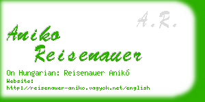 aniko reisenauer business card
